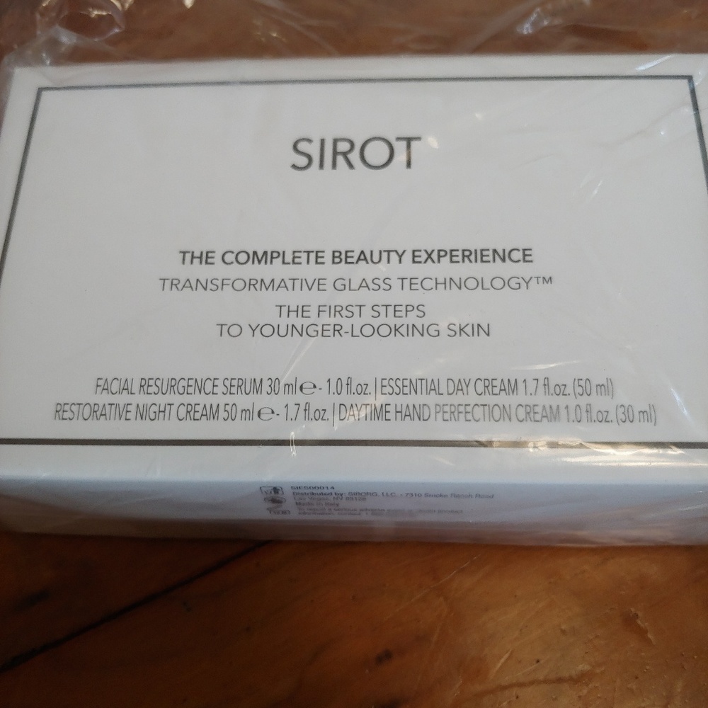 Sirot  " glass technology" skincare